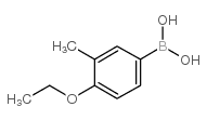 4-Ethoxy-3-methylphenylboronic acid - Chemical structure and product image