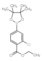4-Ethoxycarbonyl-3-chlorophenylboronic acid, pinacol ester - Chemical structure and product image