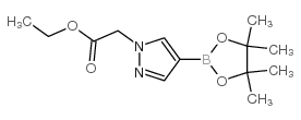 1-(Ethoxycarbonylmethyl)-1H-pyrazole-4-boronic acid pinacol ester - Chemical structure and product image