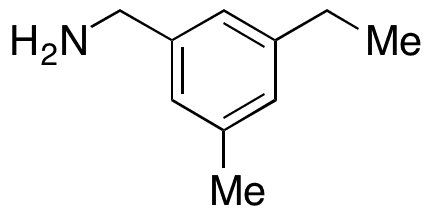 3-Ethyl-5-methyl-benzenemethanamine - Chemical structure and product image