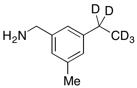 3-Ethyl-5-methyl-benzenemethanamine-d5 - Chemical structure and product image