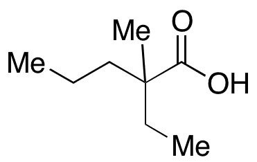 2-Ethyl-2-methylpentanoic Acid - Chemical structure and product image