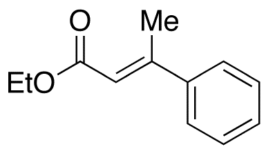 Ethyl trans-beta-Methylcinnamate - Chemical structure and product image
