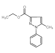 Ethyl 5-methyl-1-phenylpyrazole-3-carboxylate - Chemical structure and product image