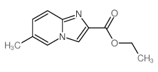 Ethyl 6-methylimidazo[1,2-a]pyridine-2-carboxylate - Chemical structure and product image