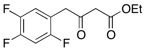 Ethyl 3-Oxo-4-(2,4,5-trifluorophenyl)butanoate - Chemical structure and product image