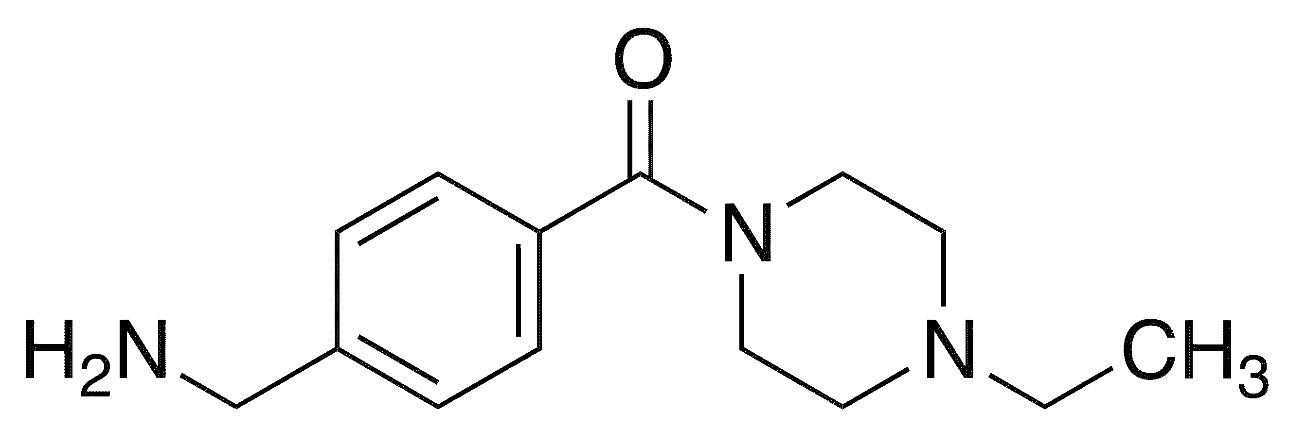 4-(4-Ethylpiperazinocarbonyl)benzylamine - Chemical structure and product image