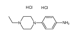 4-(4-Ethylpiperazin-1-yl)aniline Dihydrochloride - Chemical structure and product image