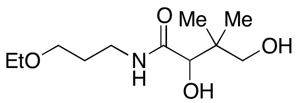 DL-Ethyl-panthenol - Chemical structure and product image