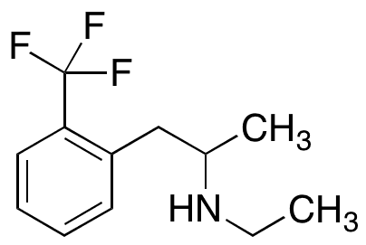 N-Ethyl-1-[2-(trifluoromethyl)phenyl]-2-propanamine - Chemical structure and product image