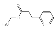 Ethyl 3-(pyridin-2-yl)propanoate - Chemical structure and product image