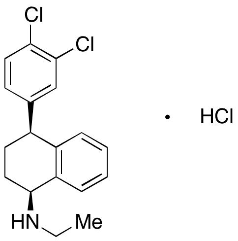 (1S,4S)-rel-Ethylsertraline Hydrochloride - Chemical structure and product image