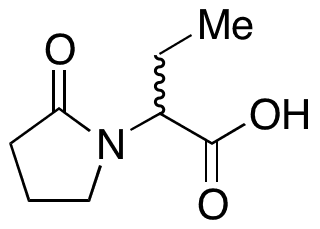 Etiracetam Carboxylic Acid - Chemical structure and product image
