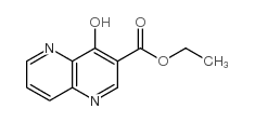 Ethyl 4-hydroxy-[1,5]naphthyridine-3-carboxylate - Chemical structure and product image