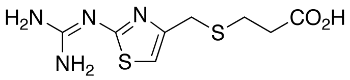 Famotidine Acid Impurity - Chemical structure and product image