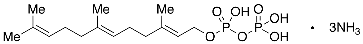 Farnesyl Pyrophosphate Triammonium Salt - Chemical structure and product image