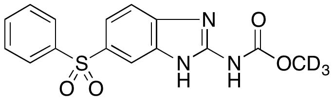 Fenbendazole Sulfone-d3 - Chemical structure and product image