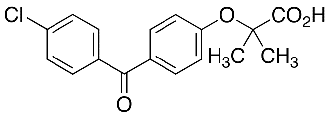 Fenofibric Acid - Chemical structure and product image