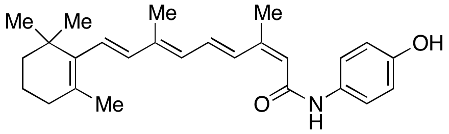 13-cis-Fenretinide - Chemical structure and product image