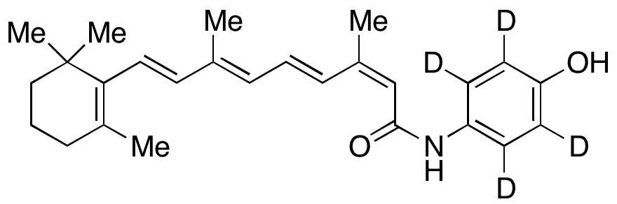13-cis-Fenretinide-d4 - Chemical structure and product image