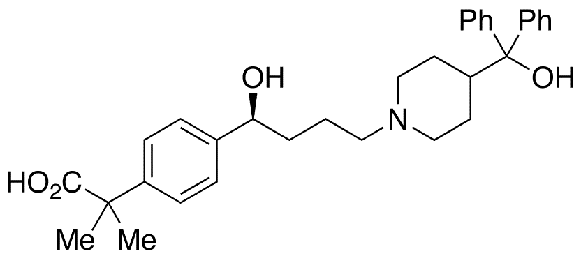 (S)-Fexofenadine - Chemical structure and product image