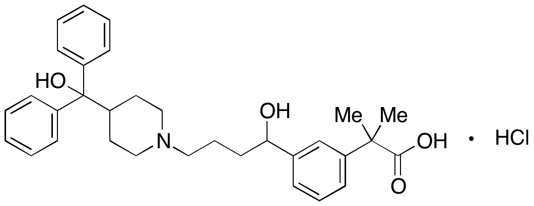 meta-Fexofenadine Hydrochloride - Chemical structure and product image