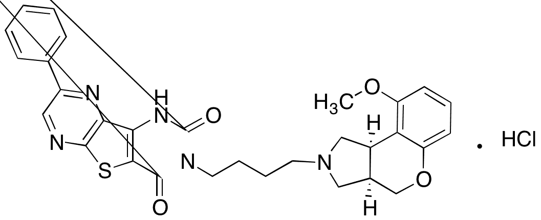 Fiduxosin Hydrochloride - Chemical structure and product image