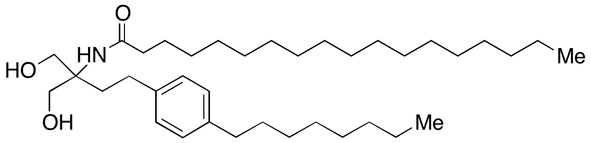 Fingolimod Stearoate Amide - Chemical structure and product image