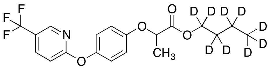 Fluazifop-butyl-d9 - Chemical structure and product image