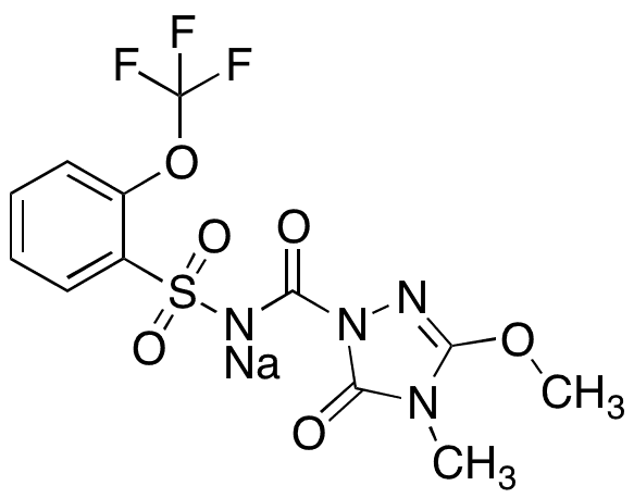 Flucarbazone-sodium - Chemical structure and product image