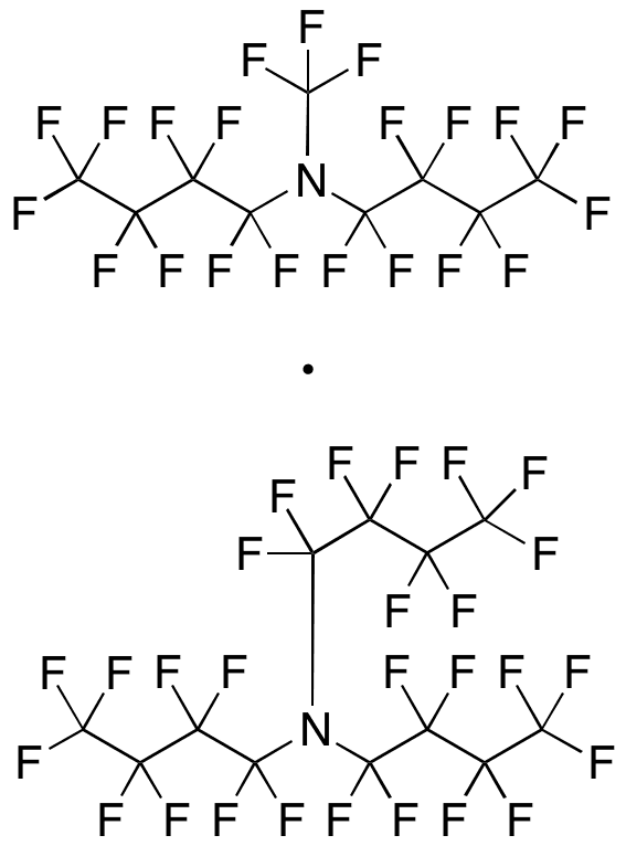 Fluorinert FC 40 - Chemical structure and product image