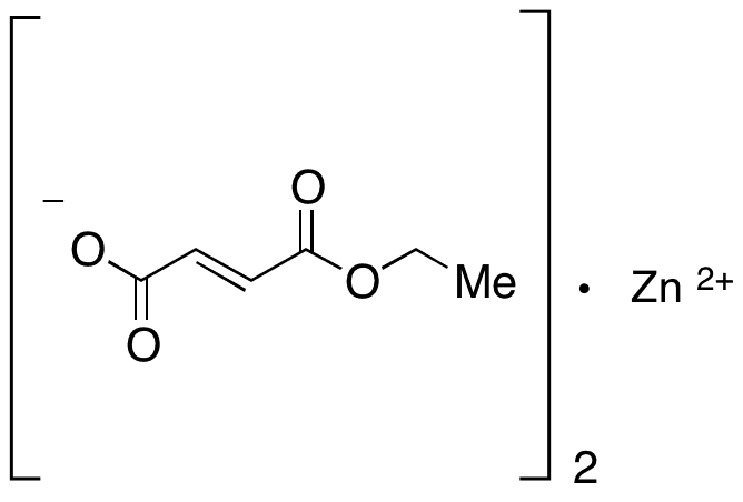 Fumaric Acid Monoethyl Ester Zinc Salt (2:1) - Chemical structure and product image