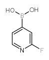 2-Fluoropyridine-4-boronic Acid - Chemical structure and product image