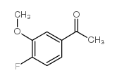 4-Fluoro-3-methoxyacetophenone - Chemical structure and product image