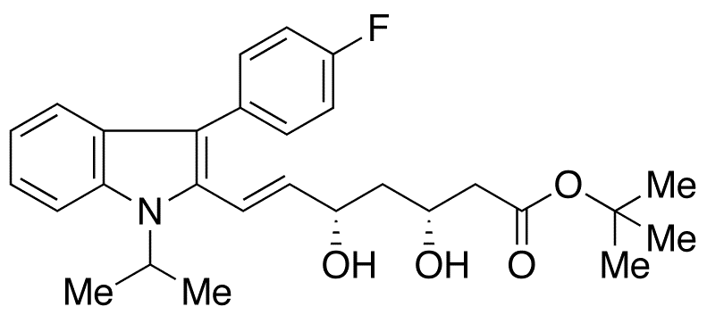 	(3R,5S)-Fluvastatin tert-Butyl Ester - Chemical structure and product image