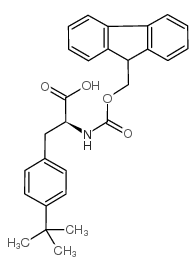 Fmoc-L-4-tert-butyl-Phe - Chemical structure and product image