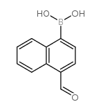 4-Formylnaphthalene-1-boronic Acid - Chemical structure and product image