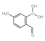 2-Formyl-5-methylphenylboronic acid - Chemical structure and product image