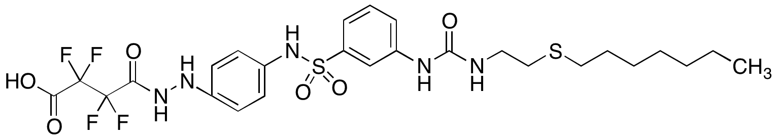 H-Gly-Pro-Arg-Pro-OH Acetate Salt - Chemical structure and product image