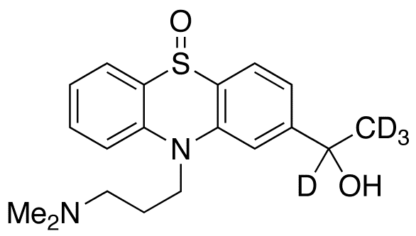 rac-threo-Dihydro Bupropion-d9 Hydrochloride - Chemical structure and product image