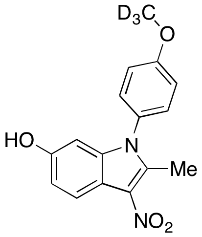 N4-Hydroxymethyl Hydrochlorothiazide - Chemical structure and product image