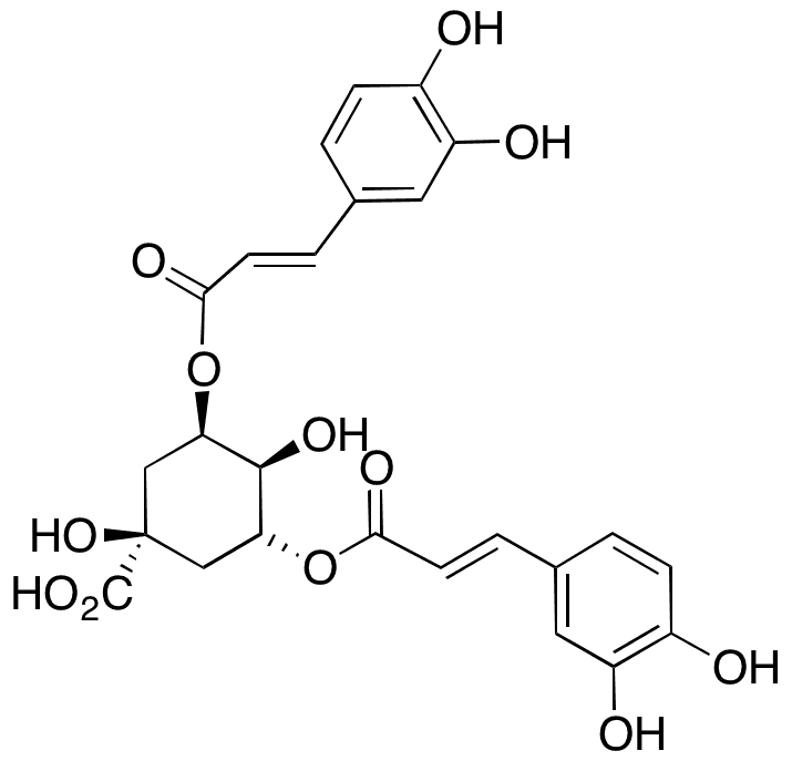 Isochlorogenic Acid A - Chemical structure and product image