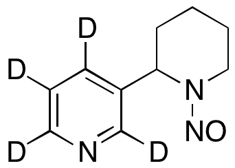 	(R,S)-N-Nitroso Anabasine-d4 (1 mg/mL in Methanol) - Chemical structure and product image