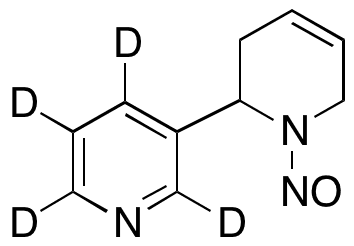 	(R,S)-N-Nitroso Anatabine-2,4,5,6-d4 (1 mg/mL in Methanol) - Chemical structure and product image