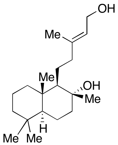 	(E)-Labd-13-ene-8,15-diol - Chemical structure and product image
