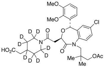 	Lapaquistat-d9 Acetate - Chemical structure and product image