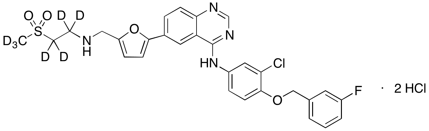 	Lapatinib-d7 Dihydrochloride - Chemical structure and product image
