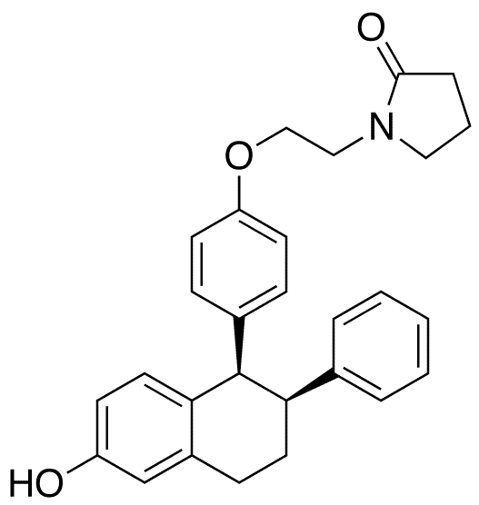 	Lasofoxifene 2-Oxide - Chemical structure and product image