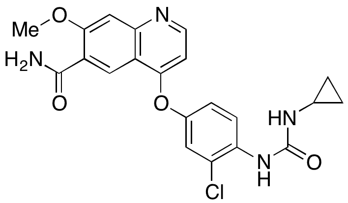 	Lenvatinib - Chemical structure and product image