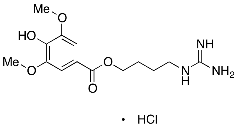 	Leonurine Hydrochloride - Chemical structure and product image